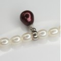 elegant colier cu perle naturale. perle majorca & perla Tahitiana. argint. Spania